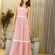 Maxi Dress — Pink