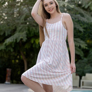 Striped Sleeveless Dress